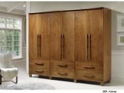 Guarda Roupa Armario Roupeiro Woods Artes Industriais Bylight 410 06 Portas 2.70 m COM FRETE GRATIS